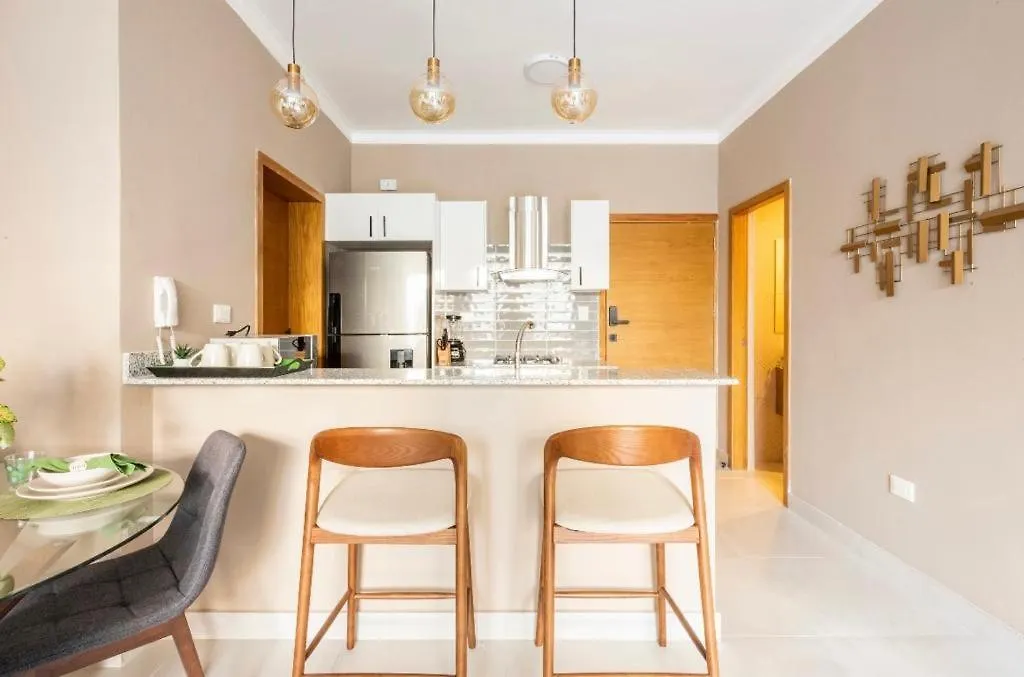 Apartamento Amueblado Torre Catalonia Met Appartamento Santo Domingo